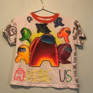 Among Us Girls T Shirt Size Large